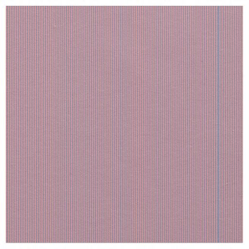 Living Coral And Pacific Blue Pınstripe Pattern Fabric
