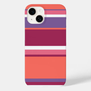 Living coral, red and violet Case-Mate iPhone 14 case