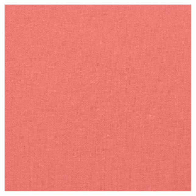 Living Coral Solid Color Fabric (Close Up)