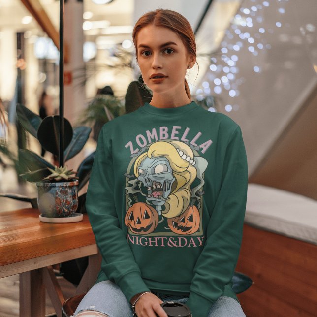 Living-Dead Halloween Sweatshirt for Spooky Season (Creator Uploaded)