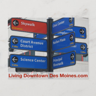 Living Downtown Des Moines Post Cards