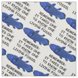 Living Fossil Remember: It Takes One To Know One Fabric