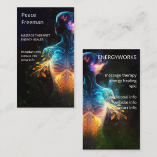 Living Hope   Spiritual Energy Business Card