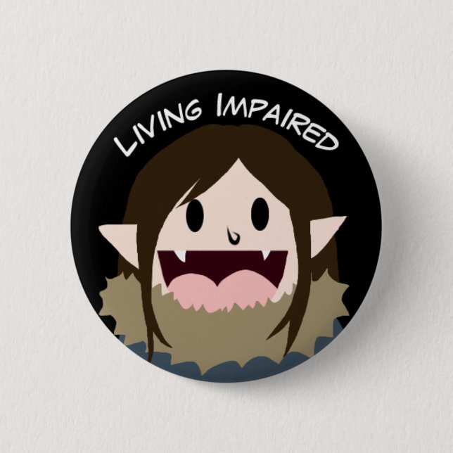 Living Impaired Button (Front)