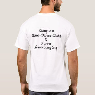 Living in a Neuro-Diverse World Unisex T-Shirt