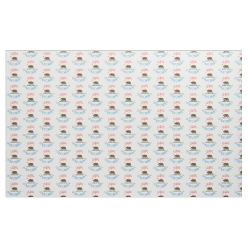 Living in California Fabric