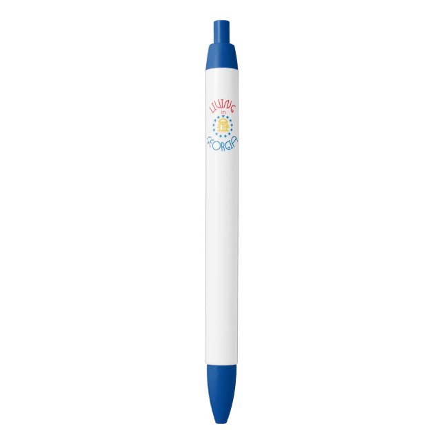 Living in Georgia Pen (Front Vertical)