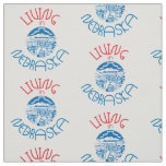 Living in Nebraska Fabric