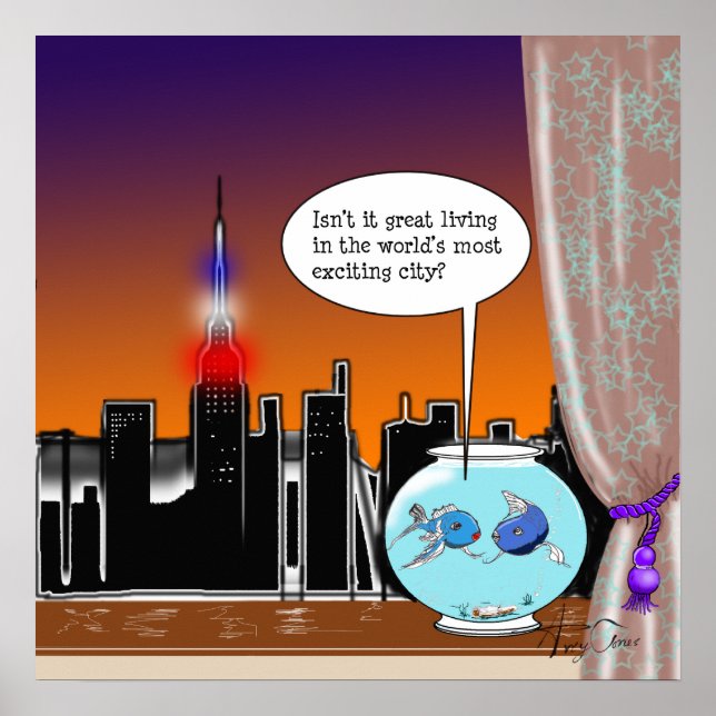 Living in New York City Poster (Front)