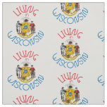 Living in Wisconsin Fabric