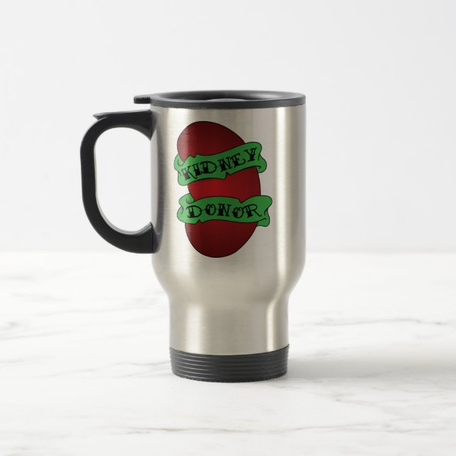 Living Kidney Donor Tattoo Mug (Right Handed) (Left)