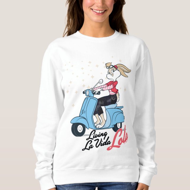 Living La Vida Lola Scooter Graphic Sweatshirt (Front)