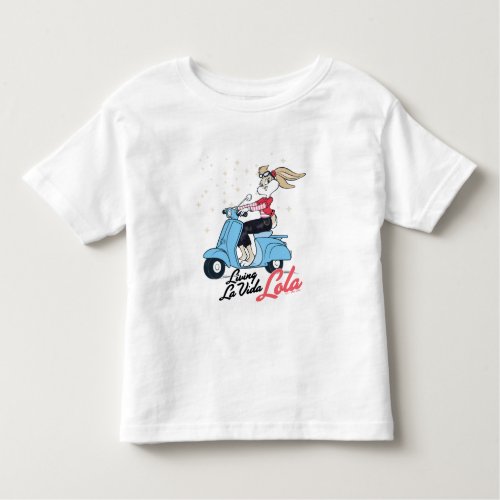 Living La Vida Lola Scooter Graphic Toddler T_shirt