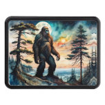 Living Large  Super Sized Sasquatch On Mountain Hitch Cover at Zazzle