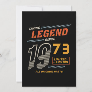 Living Legend Birthday Invitation