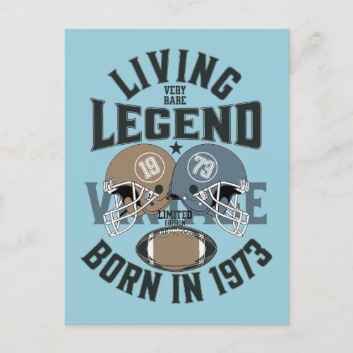 living legend born in 1973  card