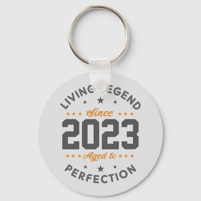 Living Legend Classic Customised Keychain (Front)