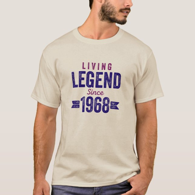Living Legend Since 1968. T-Shirt (Front)