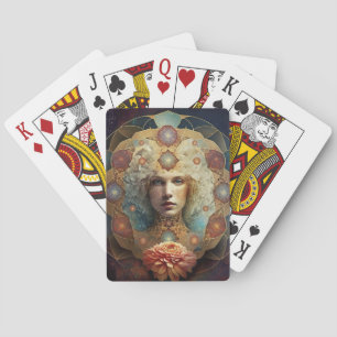 Living Mandala Visionary Art Poker Cards