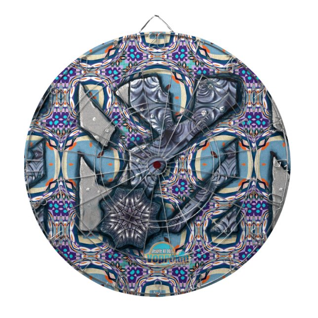 Living Metal No 2 Dartboard (Front)