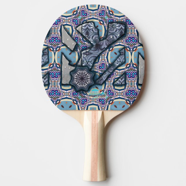 Living Metal No 2 Ping-Pong Paddle (Front)