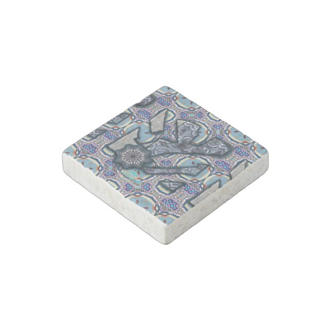 Living Metal No 2 Stone Magnet (Angled)