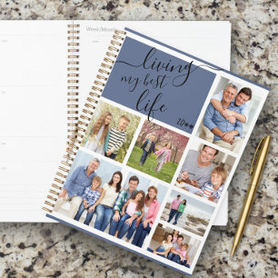 Living my Best Life Photo Collage 2026 Planner
