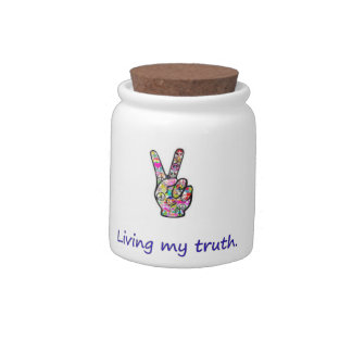 Living My Truth Candy Jar