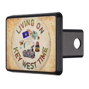 Living on Key West Time Hitch Cover