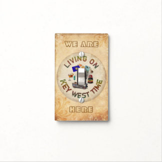 Living on Key West Time Light Switch Cover