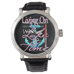Living On Lake Time Watch