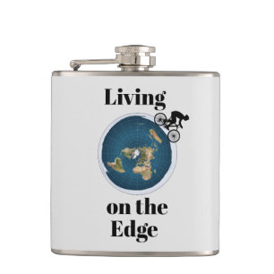 Living on the Edge Flask