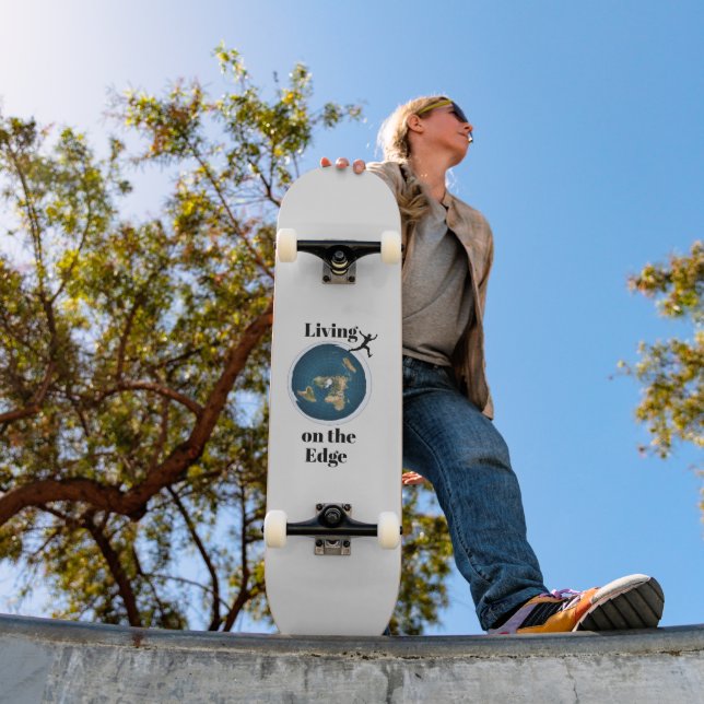 Living on the Edge Skateboard (Outdoor 1)