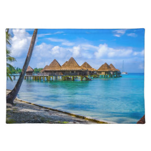 Living on the water cloth placemat