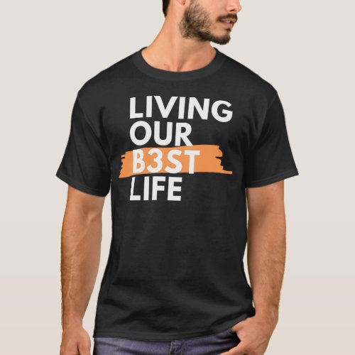 Living our best throuple life Polyamory T_Shirt