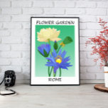 Living Room Art Canvas, Home Decor Wall Art<br><div class="desc">Featuring stylized floral motifs that bloom with artistic brilliance,  this digital download masterpiece is a delightful addition to any home or office. The handcrafted charm of mid-century design is expertly blended with bohemian flair,  creating a unique and timeless piece of art.</div>