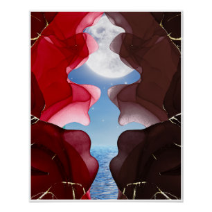Living Room, Bedroom & Office Poster