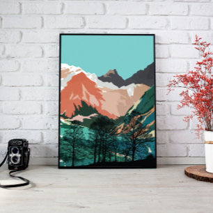 Living Room Decor, Landscape Wall Art