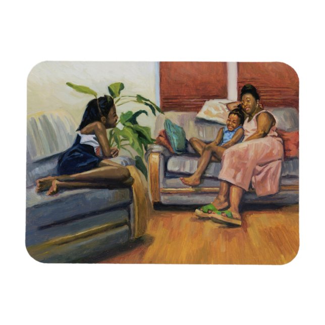 Living Room Lounge 2000 Magnet (Horizontal)