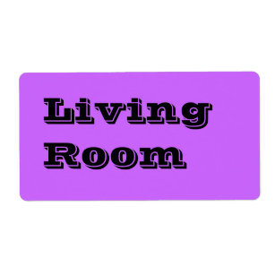 purple labels zazzle