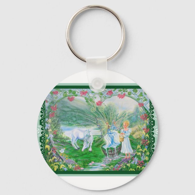 Living Spring Keychain (Front)