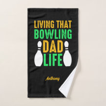 Living That Bowling Dad Life Funny Named Simple