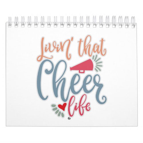 Living That Cheer Life Cheerleading Design Ideas Calendar