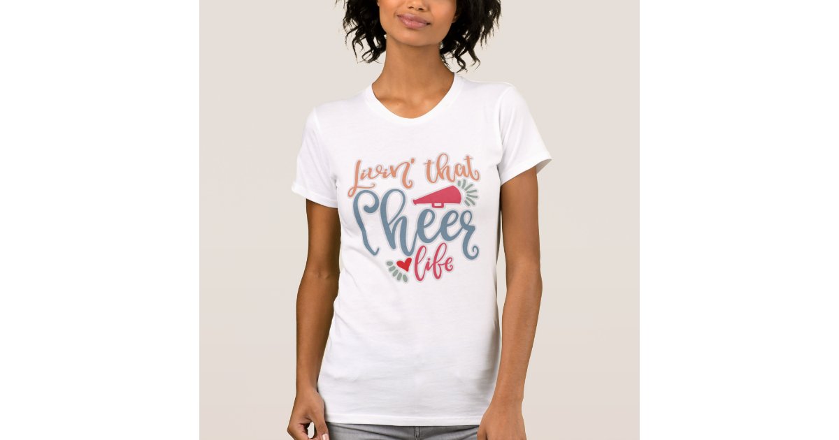 graphic design t shirts cheer