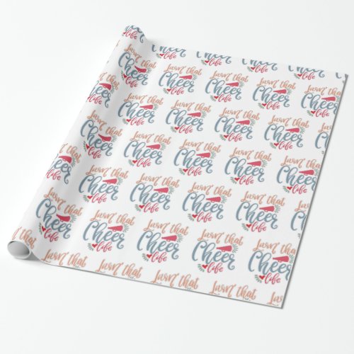 Living That Cheer Life Cheerleading Design Ideas Wrapping Paper