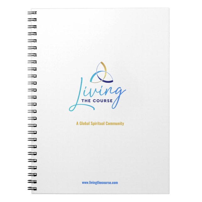 Living The Course Notebook (Front)