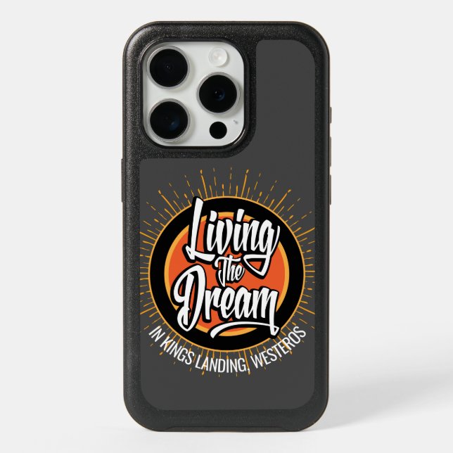 Living the Dream OtterBox iPhone Case (Back)