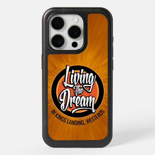 Living the Dream OtterBox iPhone Case (Back)