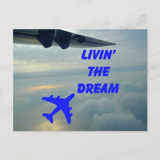 Living The Dream PostCard (Front)