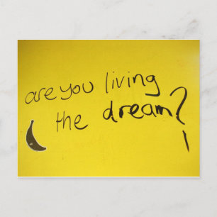 Living the Dream Postcard